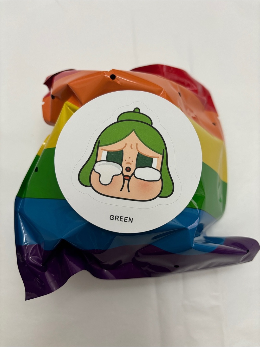 Crybaby Cheer Up Baby Plush Pendant - Green